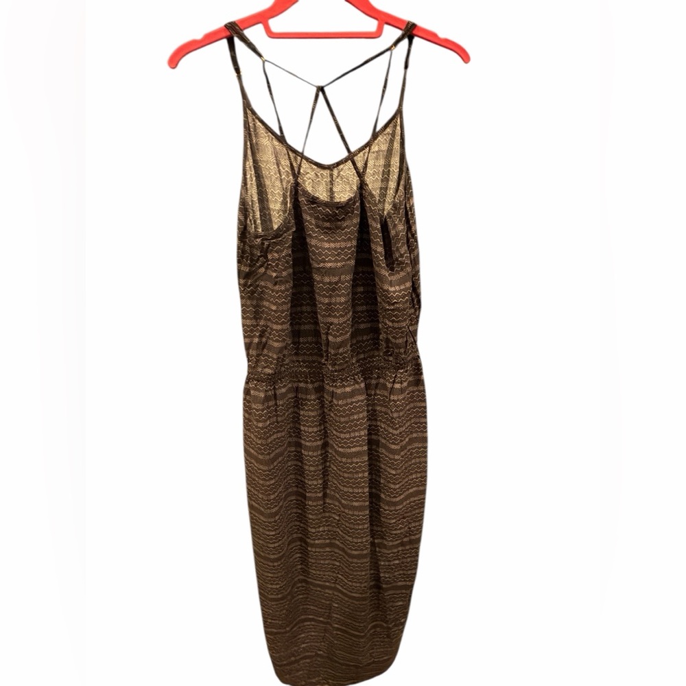 Carve Designs Black Geometric Backless Dress - Picture 2 of 4